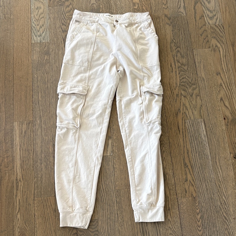 The Normal Brand Light Beige Cargo Joggers